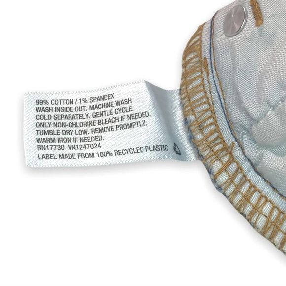 NWT Wild Fable Women's Sz 2 Jean Mini Skirt Light Wash Denim Raw Hem New - Picture 8 of 10